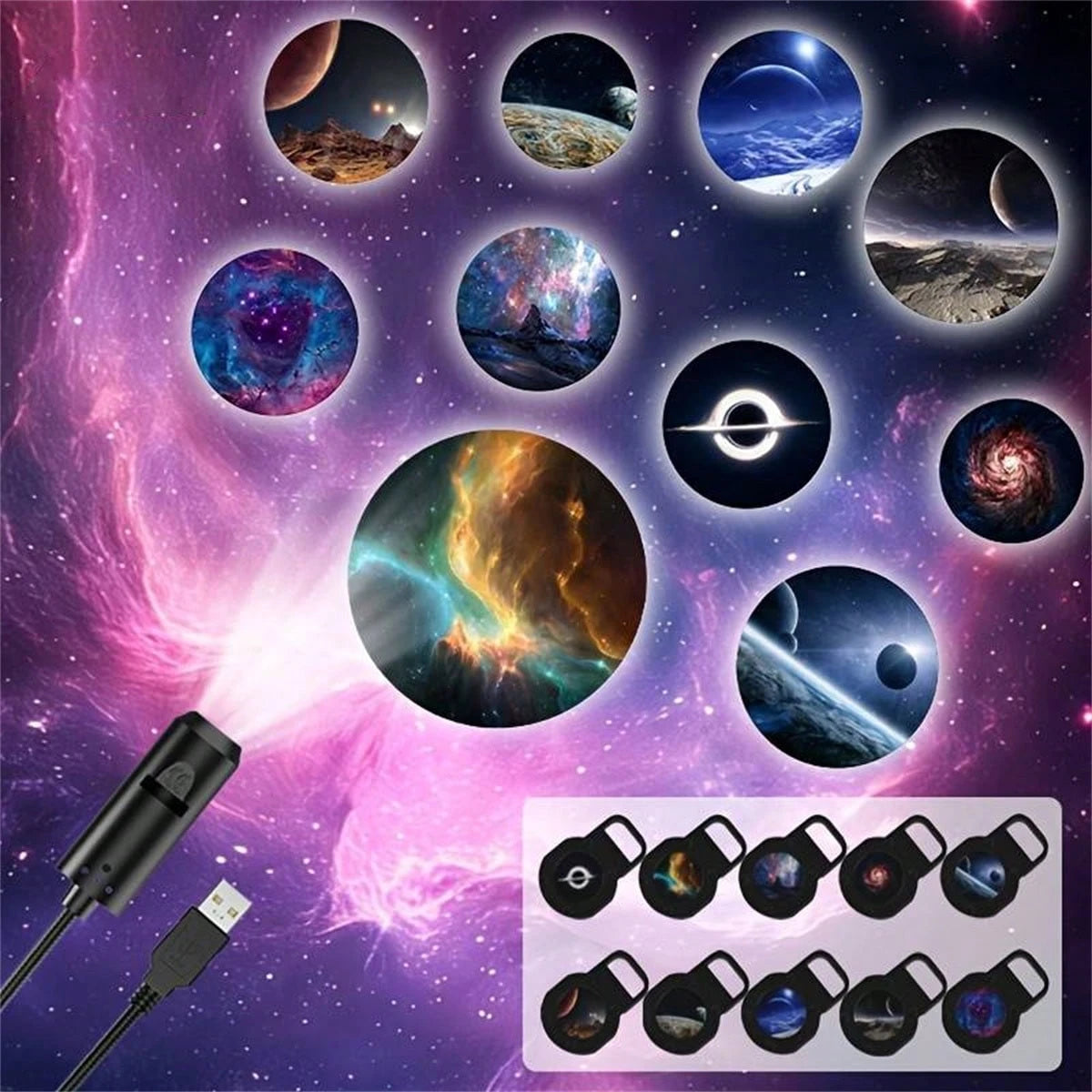 Projecteur Galaxy à diapositives