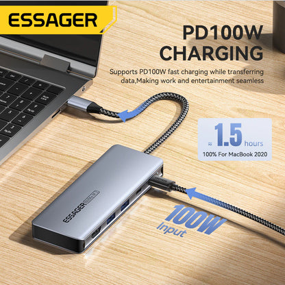 ESSAGER HUB 6 EN 1