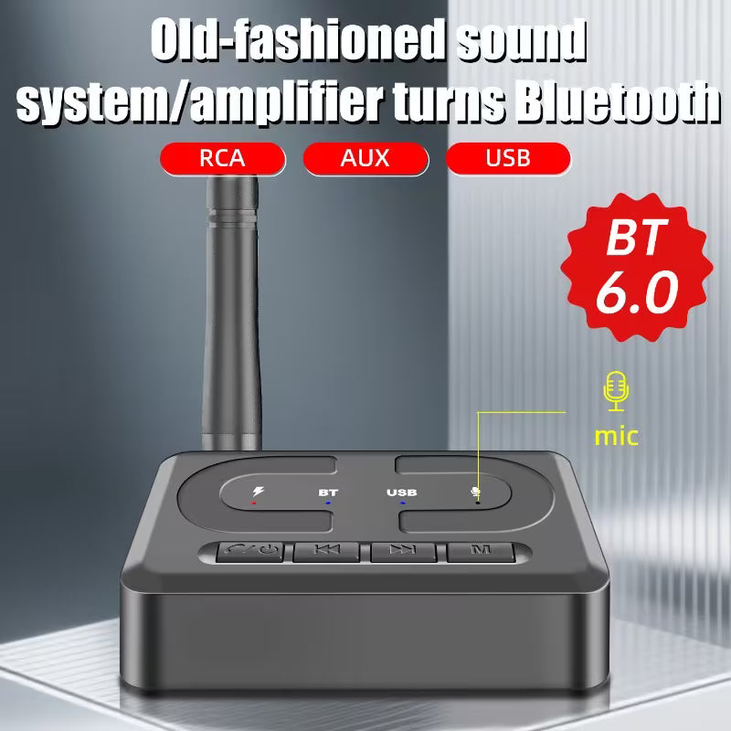 Récepteur Audio Bluetooth 6.0 – Kebidumei T89