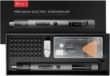 Tournevis Électrique 50-en-1 – Kit de Précision pour Réparation Électronique