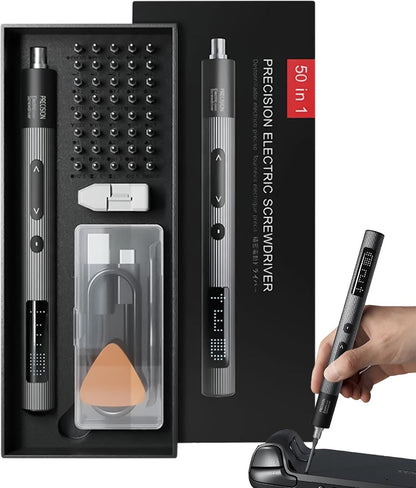 Tournevis Électrique 50-en-1 – Kit de Précision pour Réparation Électronique