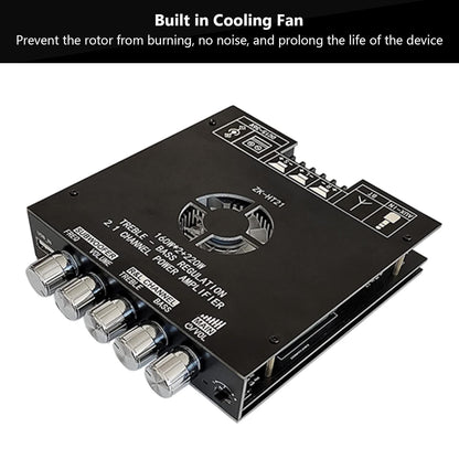 Carte Amplificateur ZK-HT21  de Puissance 2.1