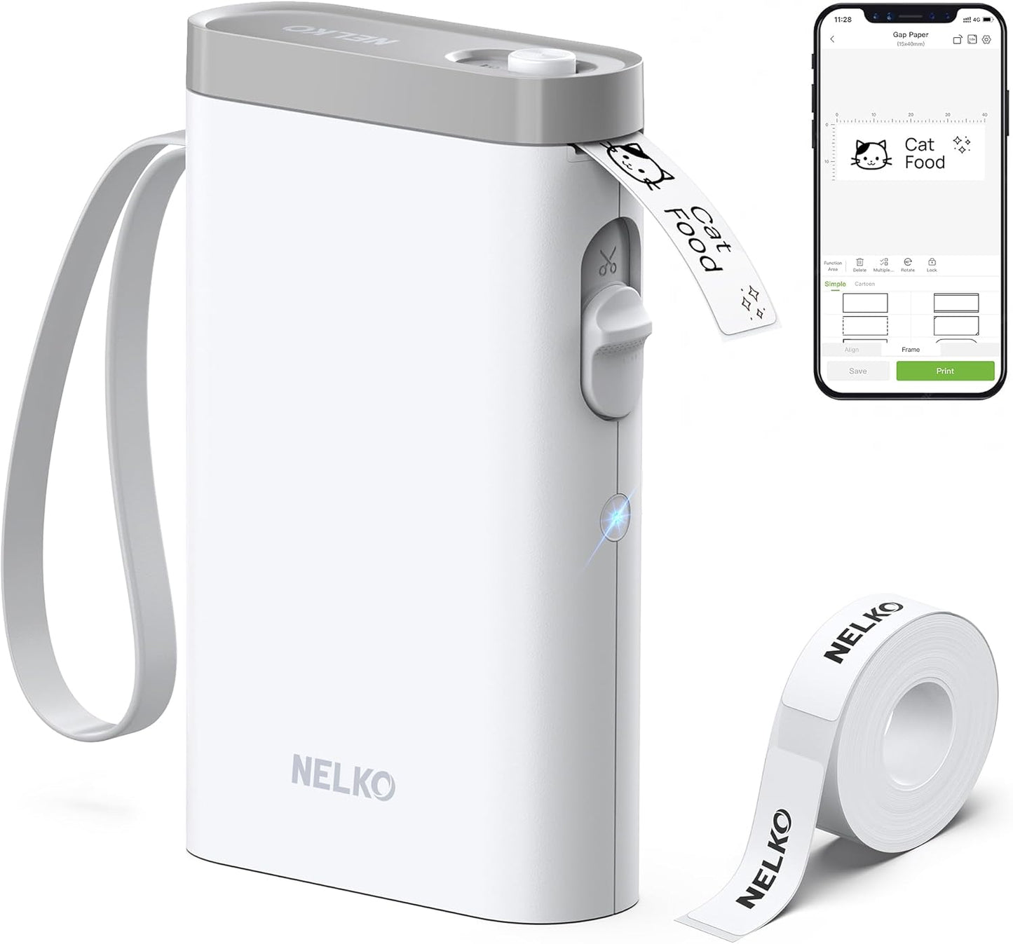 Imprimante d’Étiquettes Nelko P21