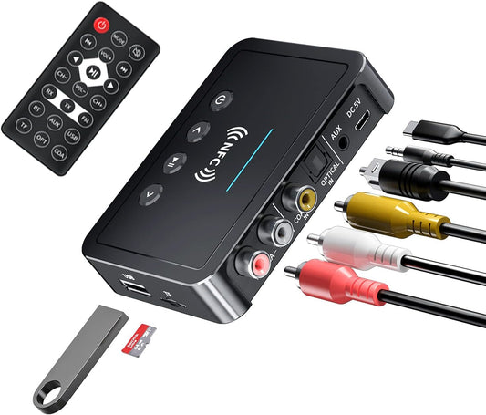 Adaptateur Bluetooth M6 NFC Émetteur Récepteur 5.0