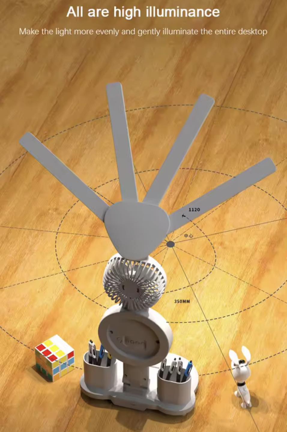 LAMPE DE BUREAU MULTIFONCTION 6 EN 1