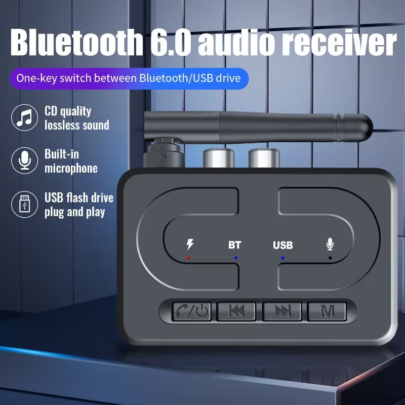 Récepteur Audio Bluetooth 6.0 – Kebidumei T89