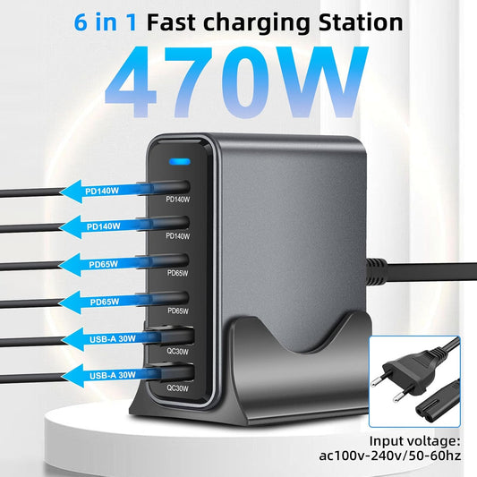 Chargeur USB C 470W