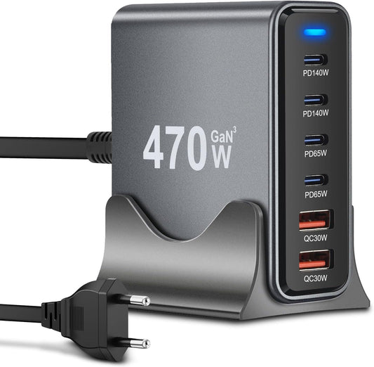 Chargeur USB C 470W