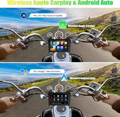 CAMECHO – Écran CarPlay moto