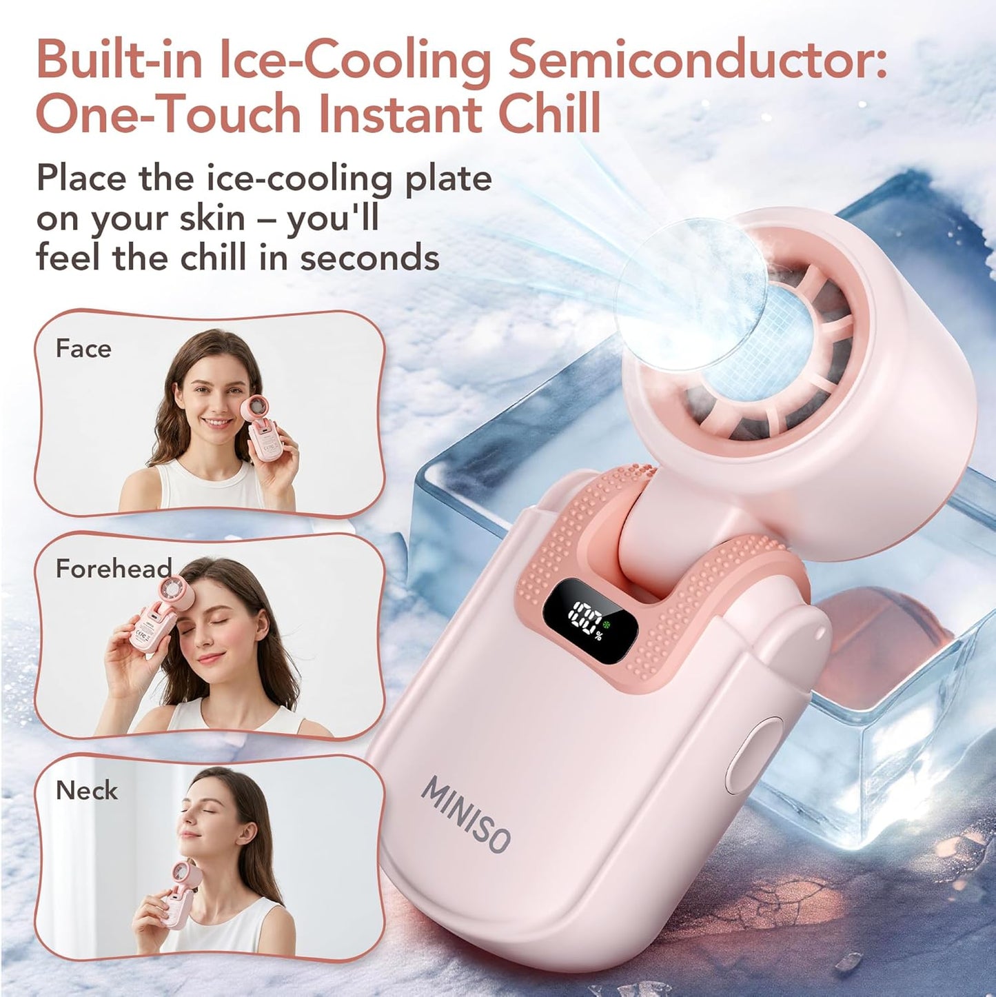 Ventilateur Portable Rechargeable MINISO