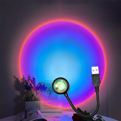 Lampe Projecteur Sunset Duo USB (Lot de 2)
