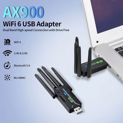 WiFi 6 AX900 2-en-1 Bluetooth AX900