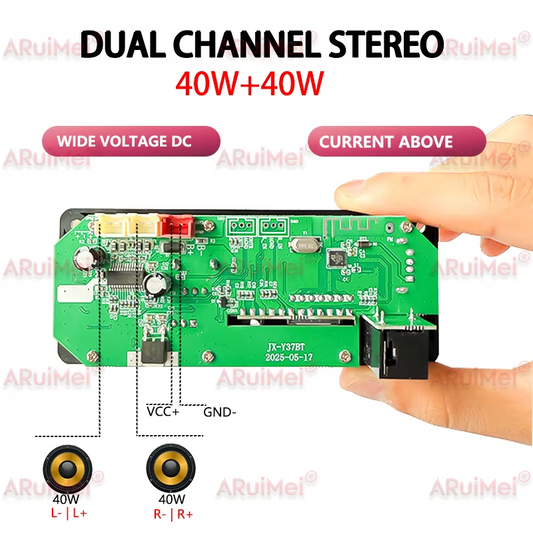 Amplificateur Bluetooth 80W (40W + 40W)