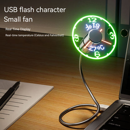 Ventilateur USB LED intelligent