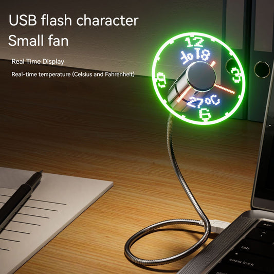 Ventilateur USB LED intelligent