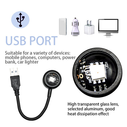 Lampe Projecteur Sunset Duo USB (Lot de 2)