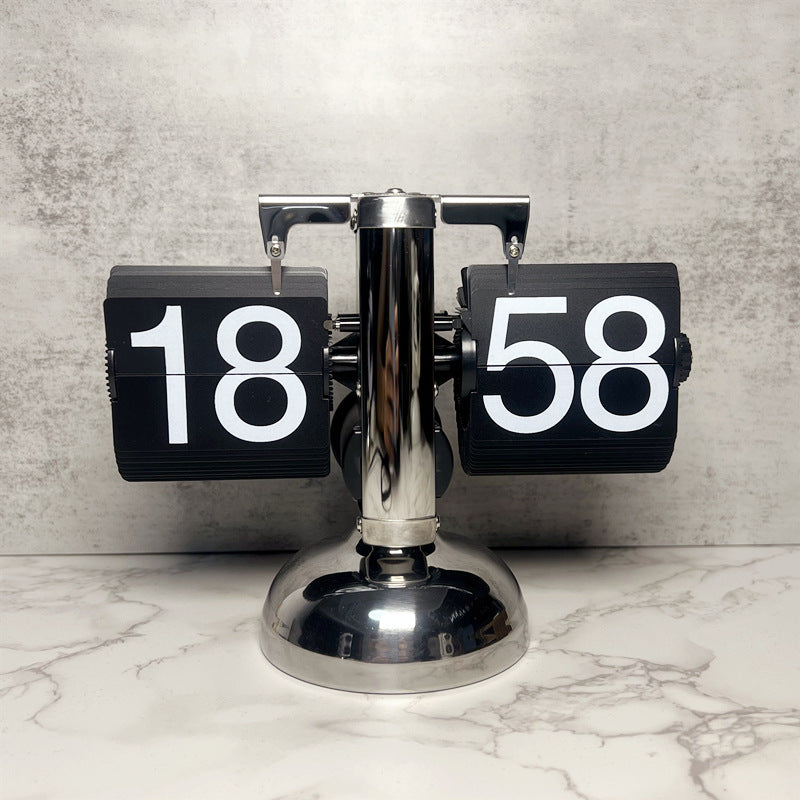 Horloge à Clapets Rétro (Flip Clock)