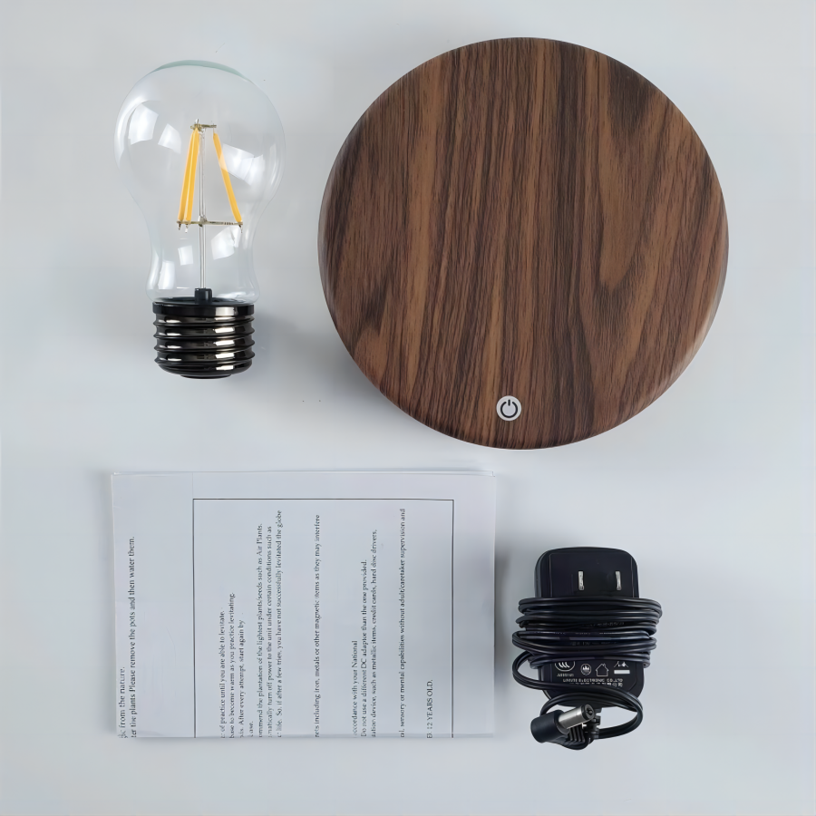 Lampe à lévitation magnétique