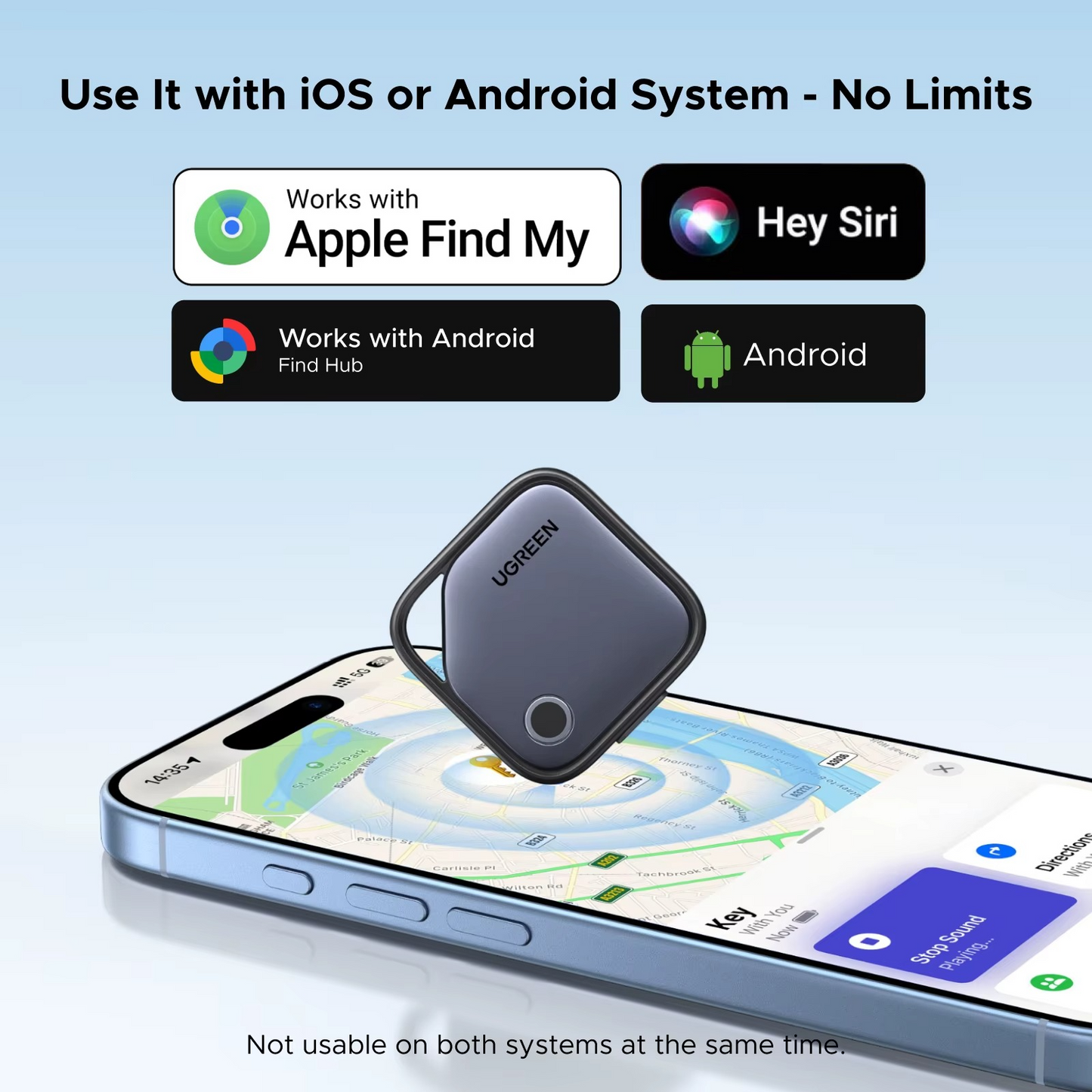 Traceur Bluetooth Intelligent UGREEN