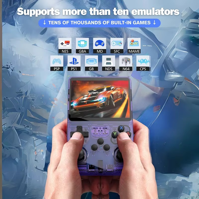 R36S Console de jeu