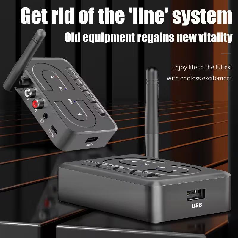 Récepteur Audio Bluetooth 6.0 – Kebidumei T89