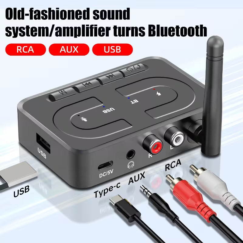 Récepteur Audio Bluetooth 6.0 – Kebidumei T89