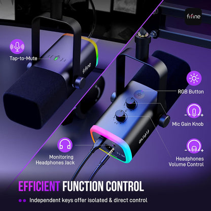 FIFINE Kit de microphone